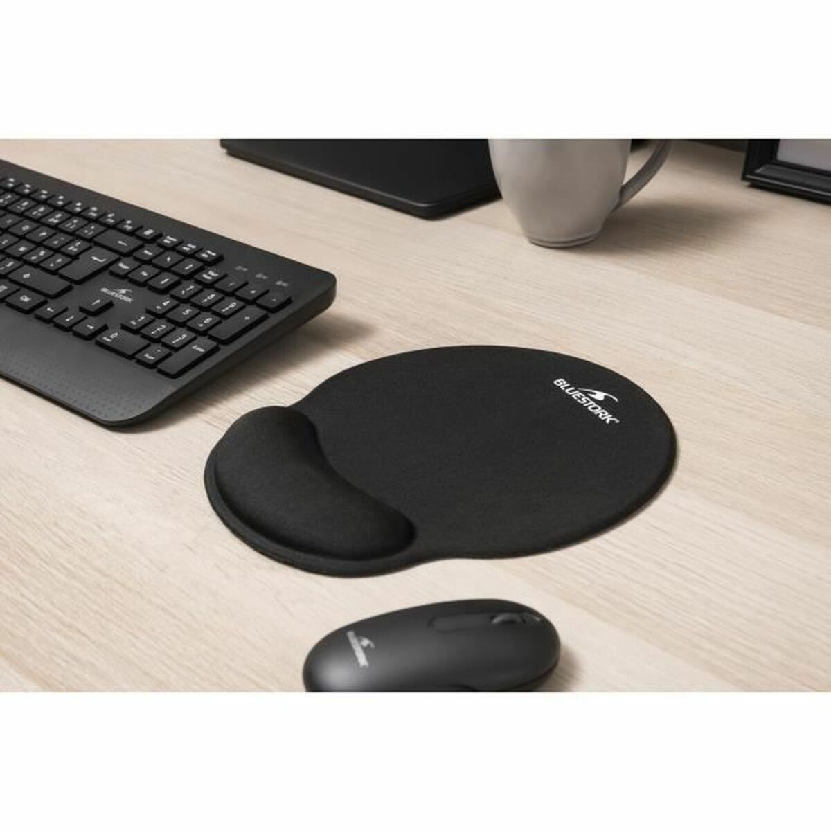 Covoraș de șoarece Bluestork BS-PAD-ERGO - Tehnică de calcul, Accesorii