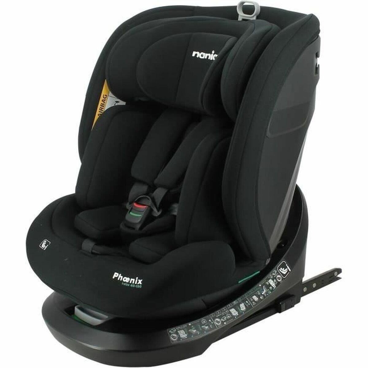 Scaun Auto Nania Negru - Bebelus, Scaune auto și accesorii