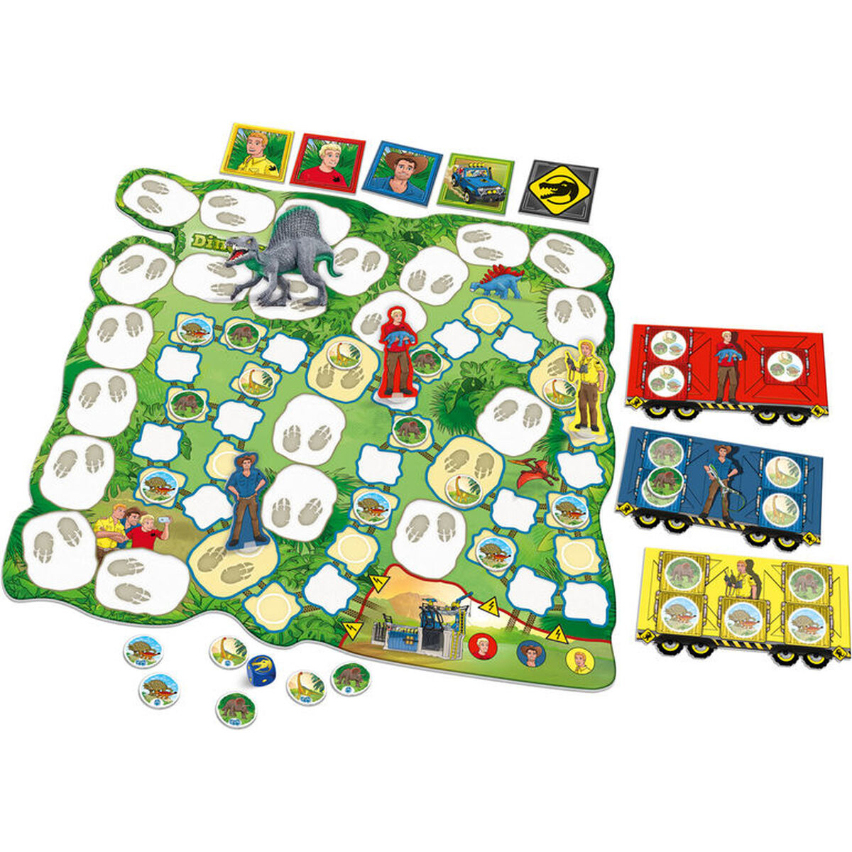 Joc de Masă Schmidt Spiele Dino-Rallye (FR) - Jucarii si jocuri, Jocuri și accesorii