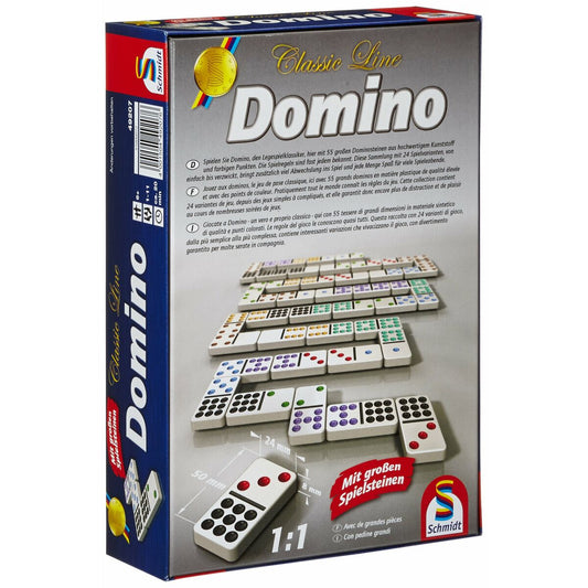 Domino Schmidt Spiele Classic Line Multicolor - Jucarii si jocuri, Jocuri și accesorii