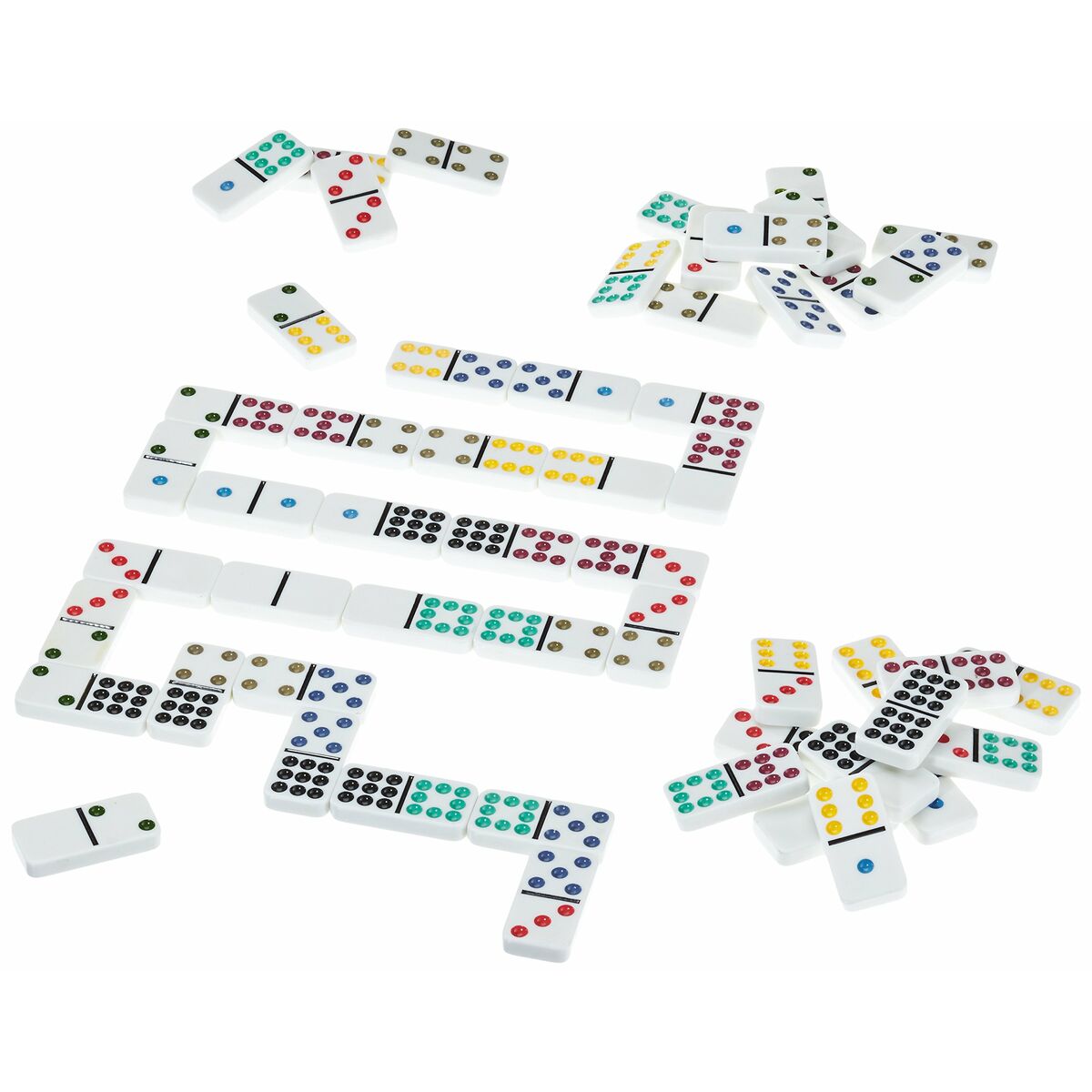 Domino Schmidt Spiele Classic Line Multicolor - Jucarii si jocuri, Jocuri și accesorii
