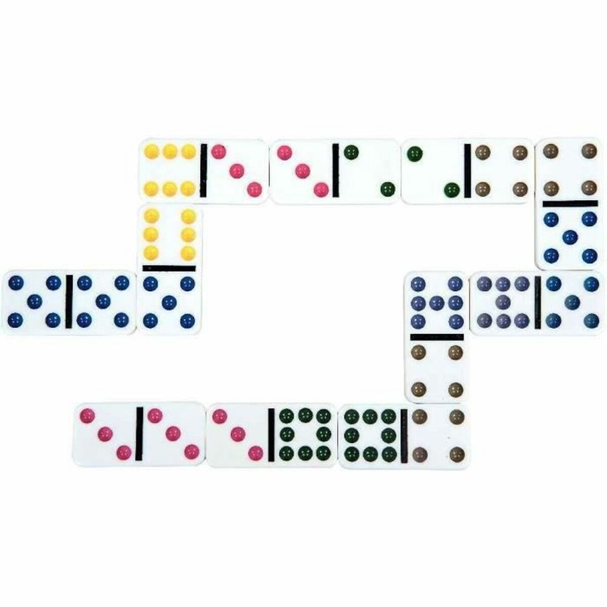 Domino Schmidt Spiele Classic Line Multicolor - Jucarii si jocuri, Jocuri și accesorii