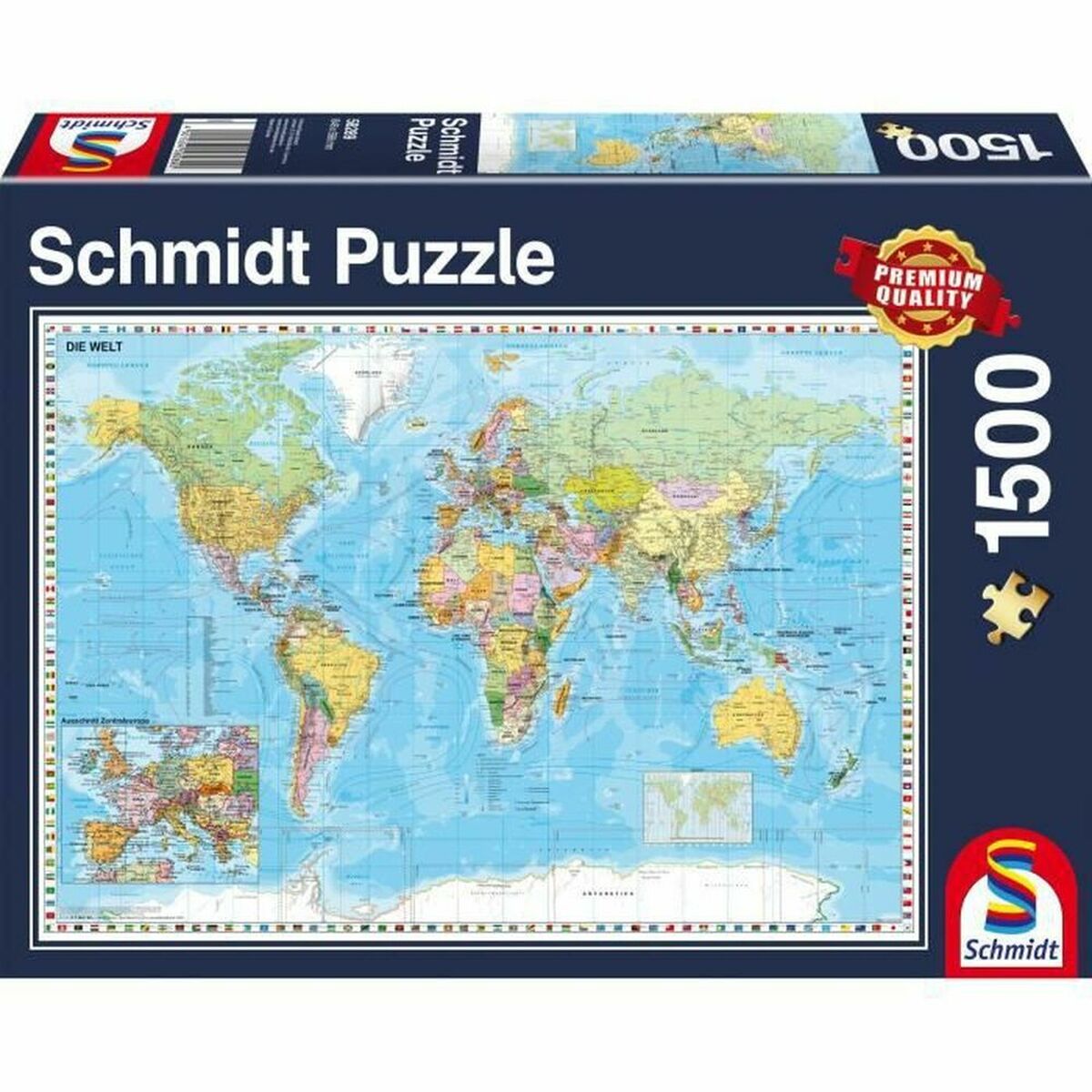 Puzzle Schmidt Spiele Iceland: Kirkjuffellsfoss 1500 Piese - Jucarii si jocuri, Puzzle-uri și puzzle-uri