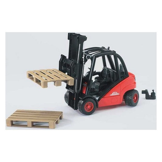 Camioane pentru lucrări publice Gabelstapler Bruder 02511 (29 x 9 x 22 cm) - Jucarii si jocuri, Vehicule