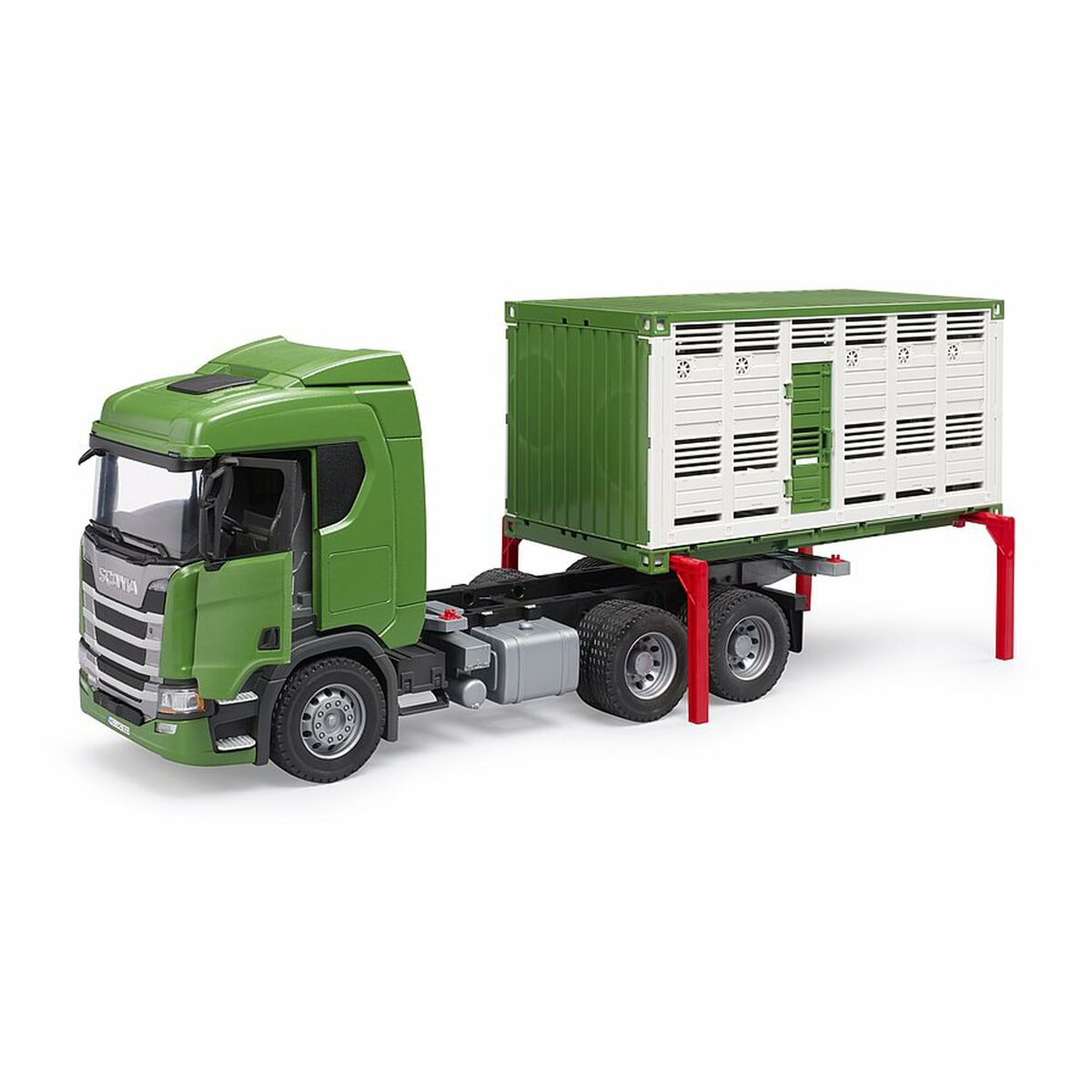 Camion Bruder Scania Super 560R Verde 53 x 18 x 26 cm - Jucarii si jocuri, Vehicule