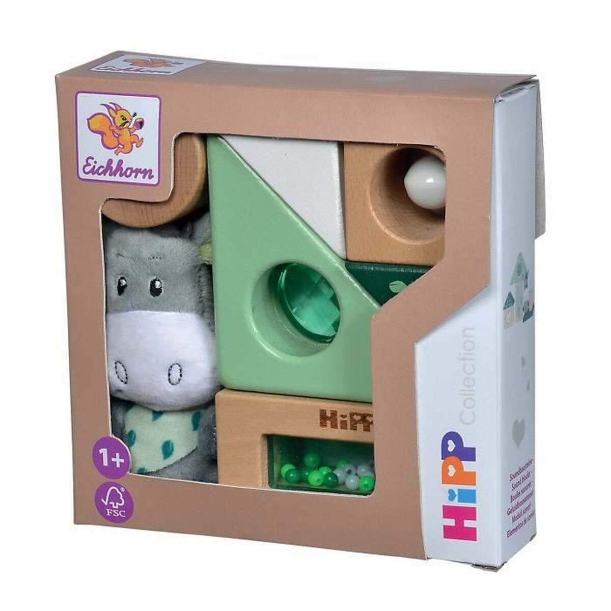 Puzzle Animale Eichhorn - Bebelus, Jucăriile copilăriei timpurii