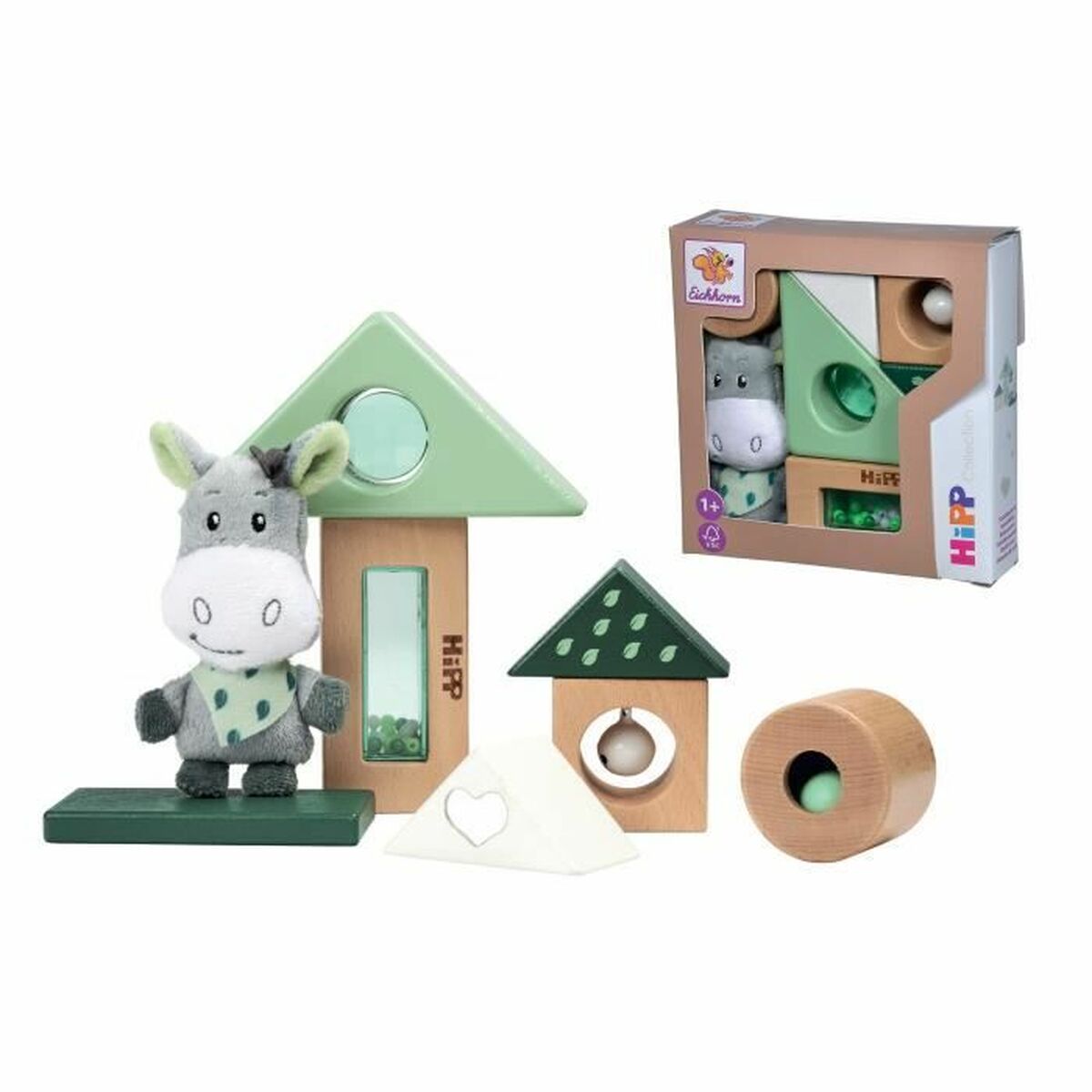 Puzzle Animale Eichhorn - Bebelus, Jucăriile copilăriei timpurii