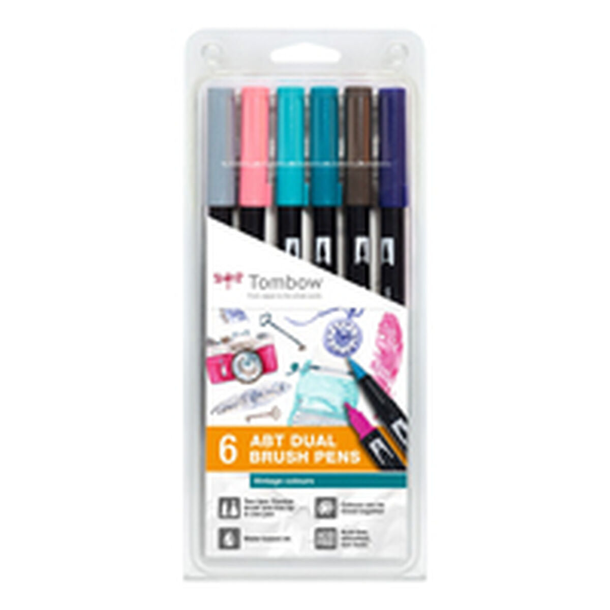 Carioci Tombow ABT DUAL Multicolor - Birou și papetărie, Pixuri, creioane și articole de scris