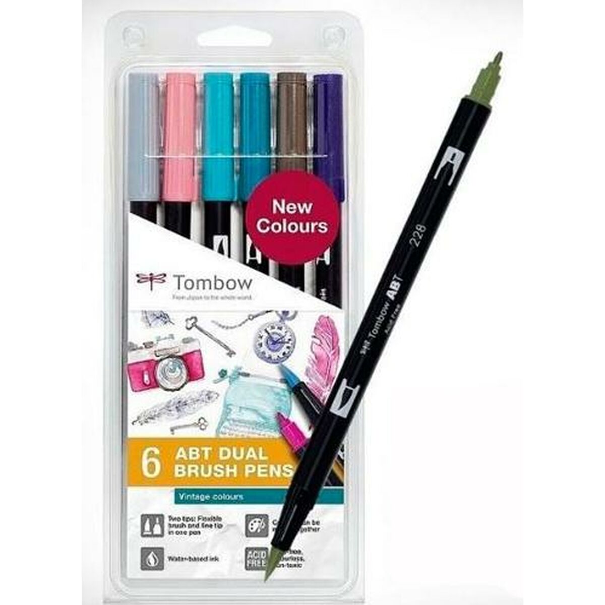 Carioci Tombow ABT DUAL Multicolor - Birou și papetărie, Pixuri, creioane și articole de scris