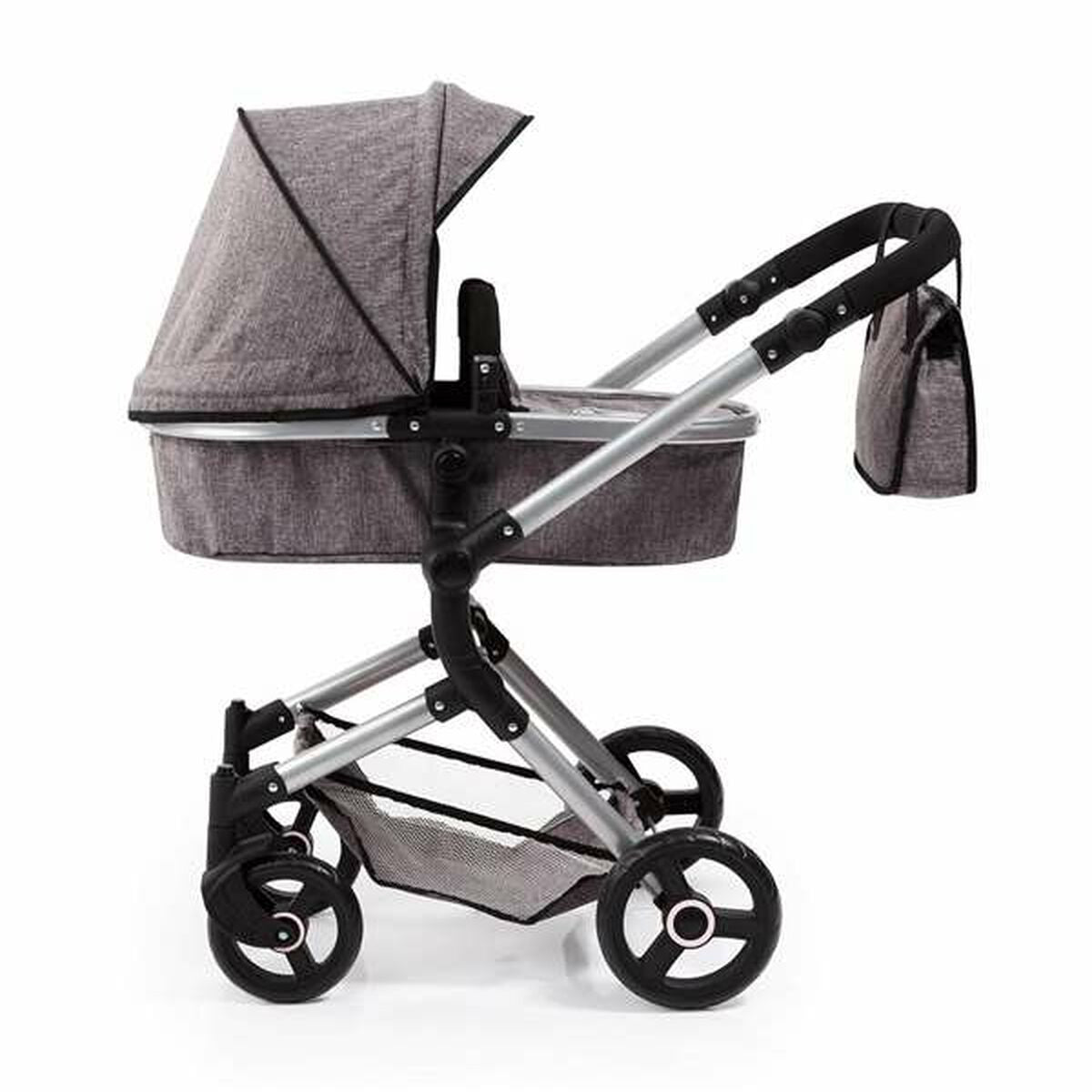 Cărucior pentru Păpuși Reig Combi Neo Pro 86 x 79 x 42 cm Gri - Jucarii si jocuri, Păpuși și accesorii