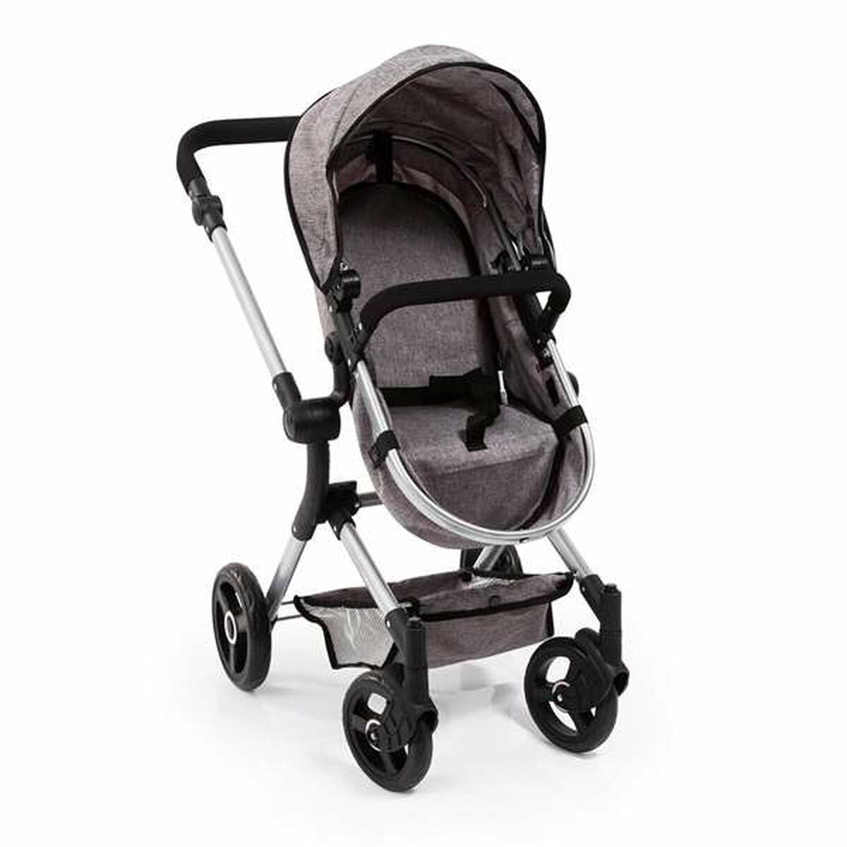 Cărucior pentru Păpuși Reig Combi Neo Pro 86 x 79 x 42 cm Gri - Jucarii si jocuri, Păpuși și accesorii