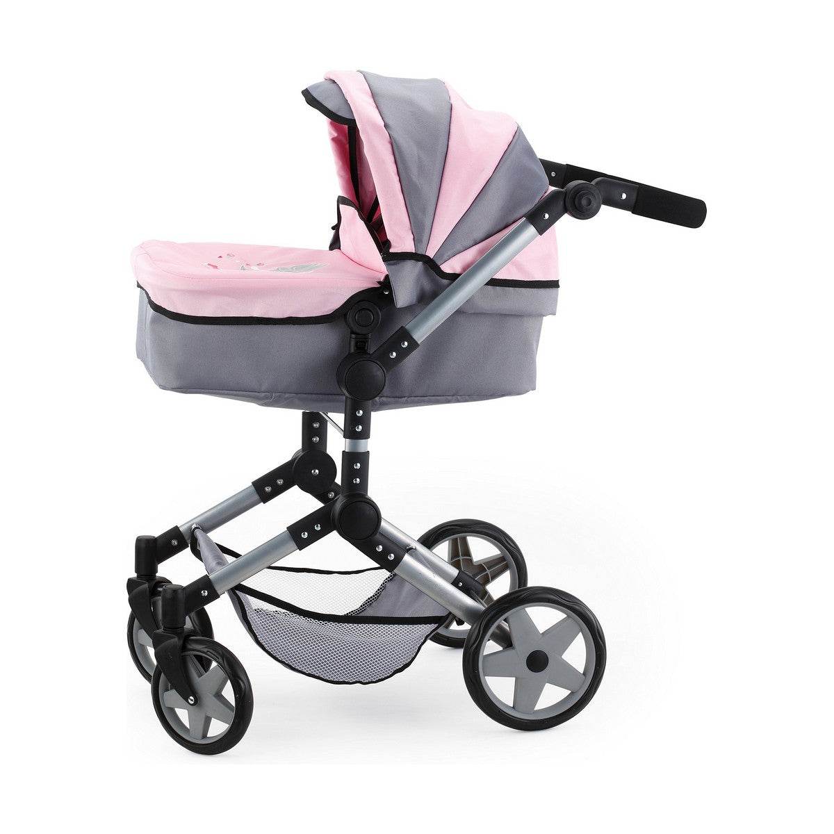 Cărucior pentru Păpuși Reig Pram Neo Pro Gri 57 cm - Jucarii si jocuri, Păpuși și accesorii