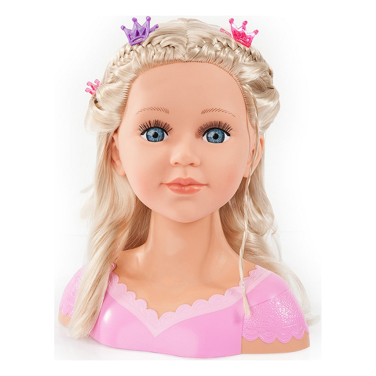 Bust Reig Charlene Super Model Coafură și machiajul Perucă blondă - Jucarii si jocuri, Păpuși și accesorii