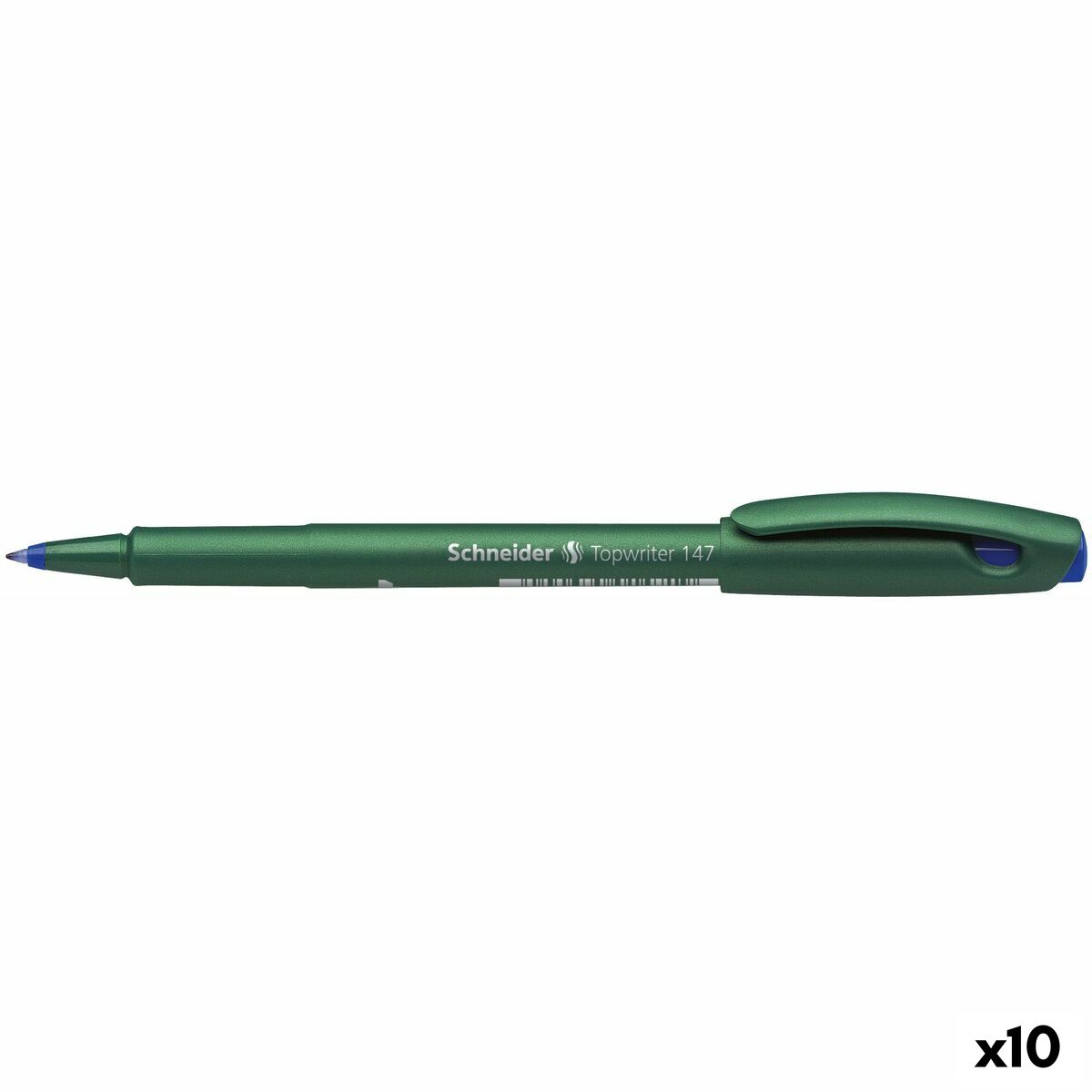 Cariocă Schneider Topwriter 147 Albastru (10 Unități) - Birou și papetărie, Pixuri, creioane și articole de scris