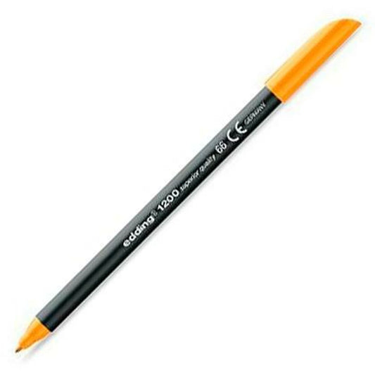 Carioci Edding 1200 Neon Portocaliu (10 Unități) - Birou și papetărie, Pixuri, creioane și articole de scris
