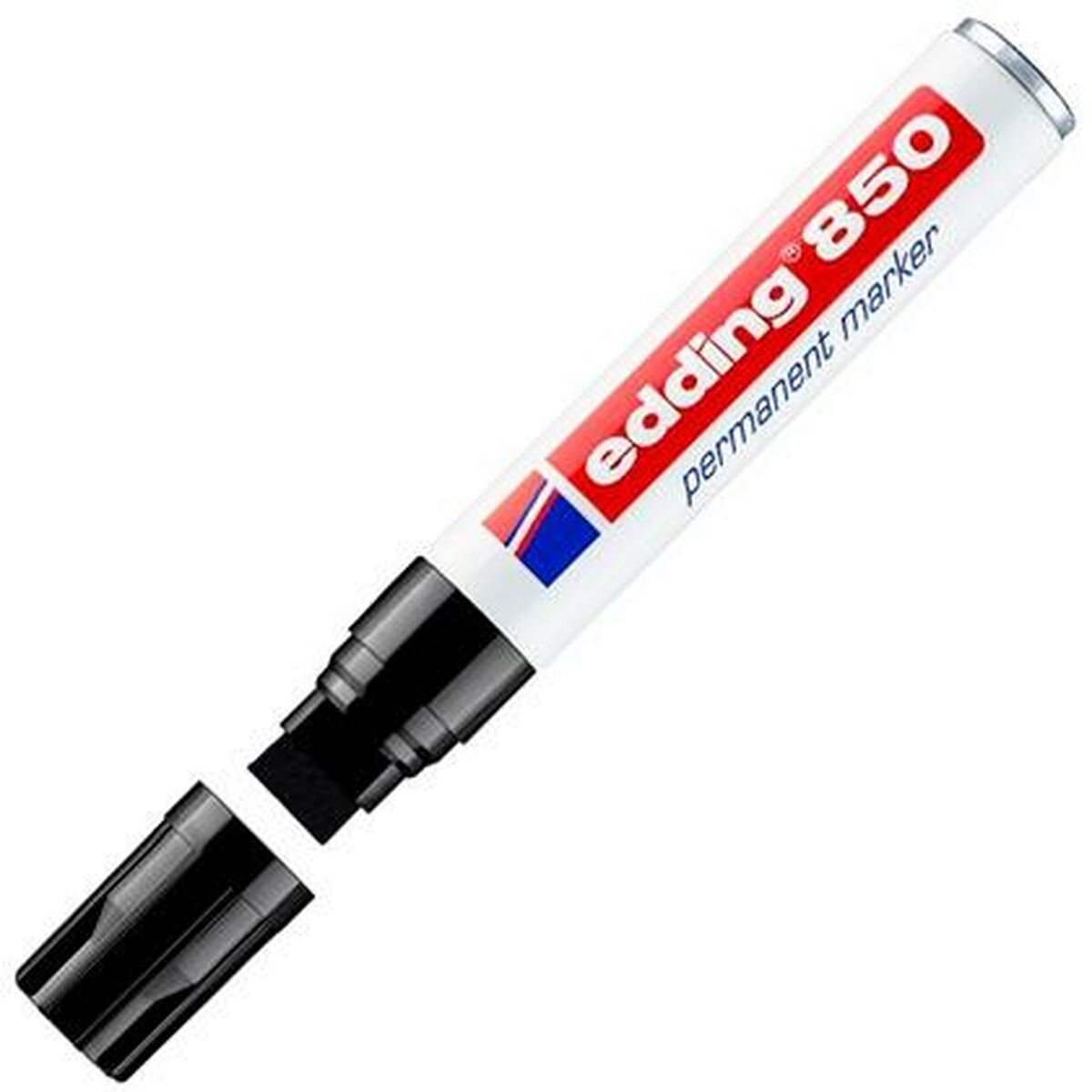 Marker permanent Edding 850 Negru (5 Unități) - Birou și papetărie, Pixuri, creioane și articole de scris