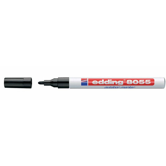 Marker permanent Edding EDDING 8055 Negru 1-2 mm (5 Unități) - Birou și papetărie, Pixuri, creioane și articole de scris