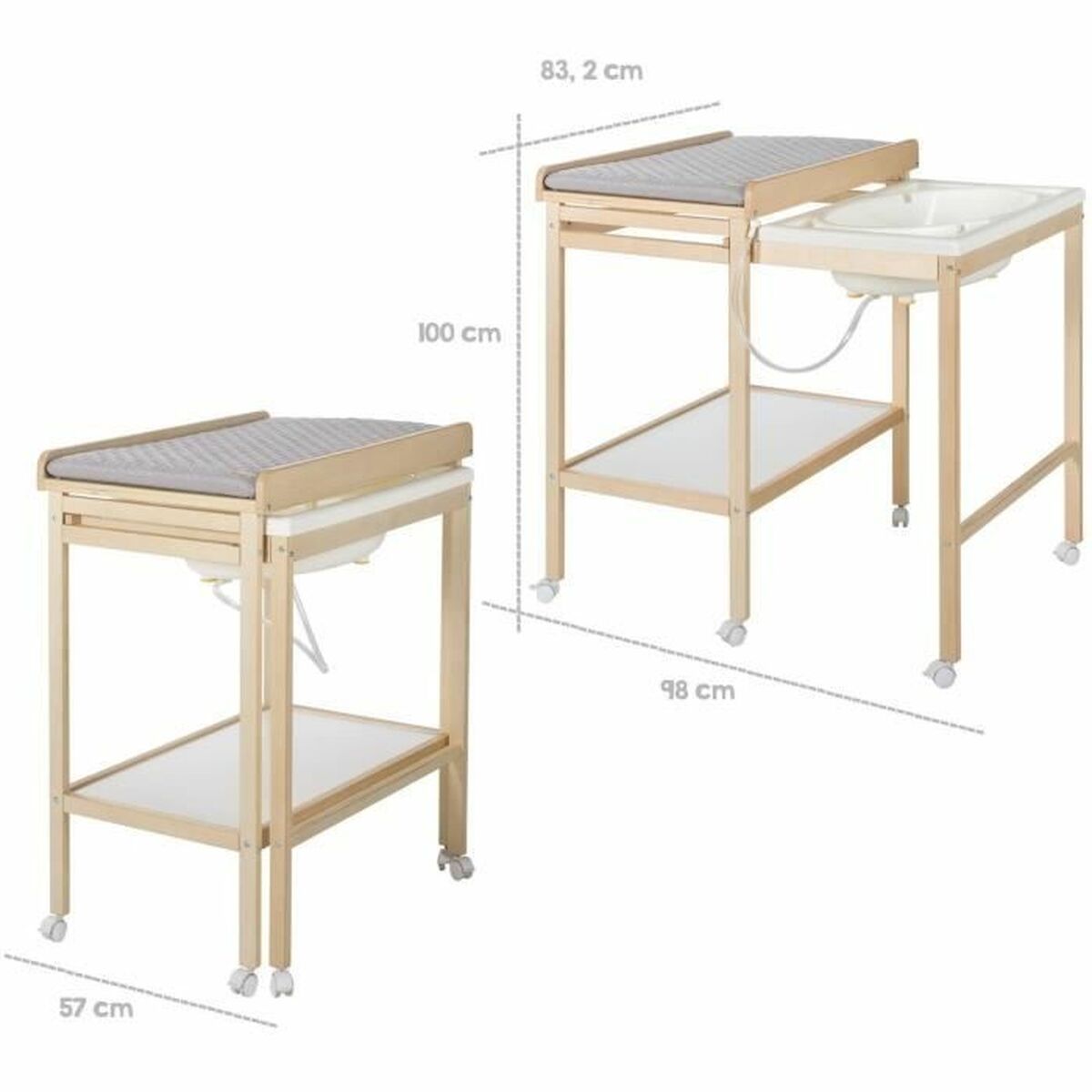 Schimbător ROBA - Bebelus, Dormitor