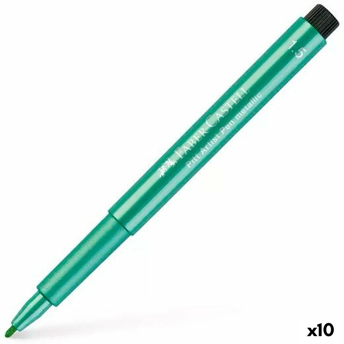Carioci Faber-Castell Pitt Artist Metalizat (10 Unități) - Birou și papetărie, Pixuri, creioane și articole de scris