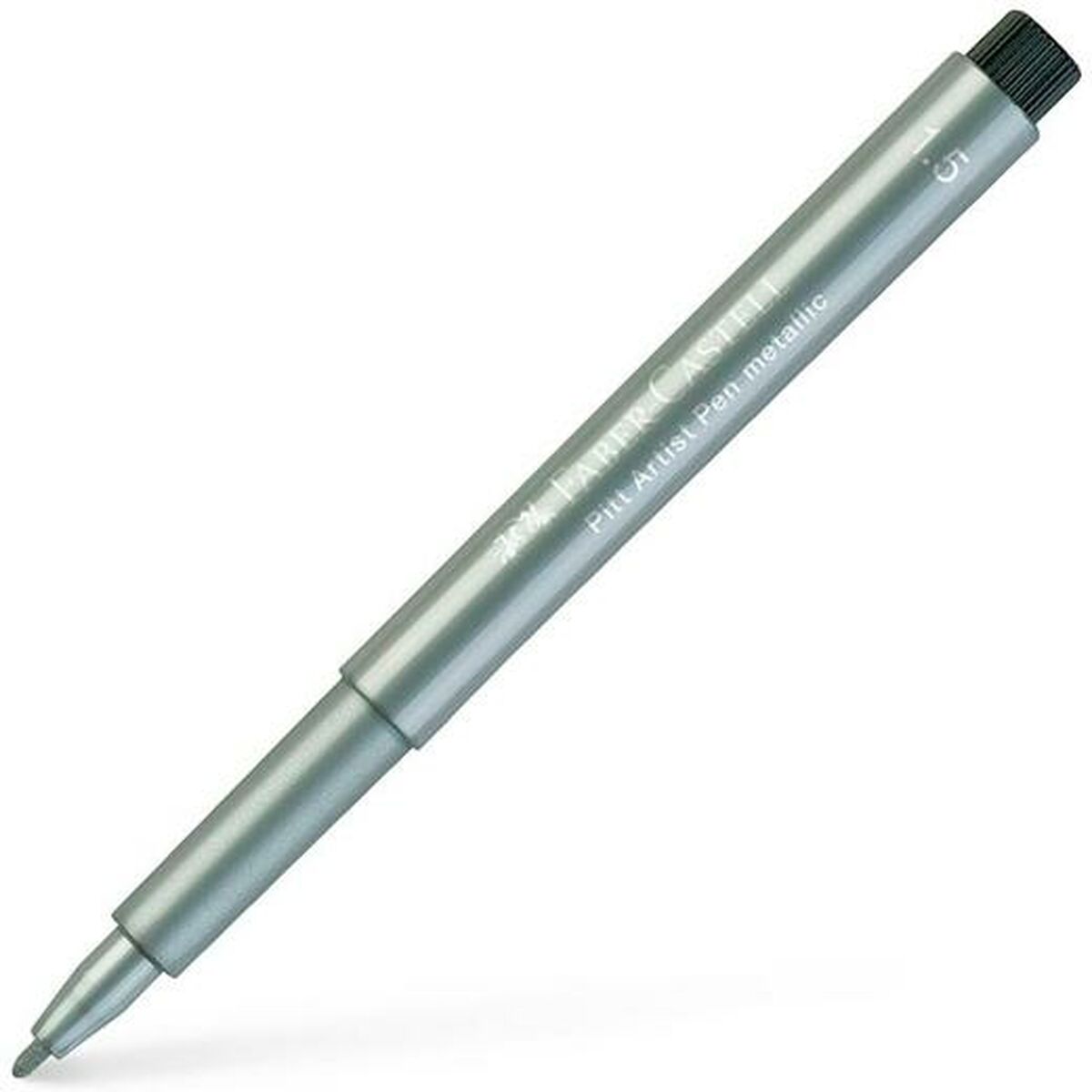 Carioci Faber-Castell Pitt Artist Metalizat Argintiu (10 Unități) - Birou și papetărie, Pixuri, creioane și articole de scris