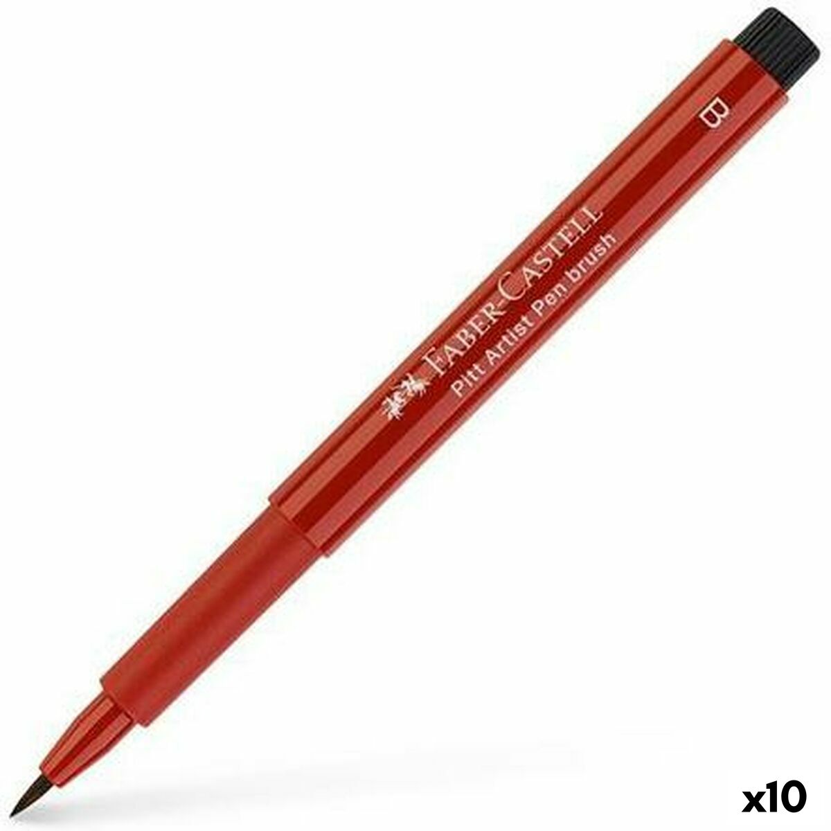 Carioci Faber-Castell Pitt Artist Roșu Închis (10 Unități) - Birou și papetărie, Pixuri, creioane și articole de scris