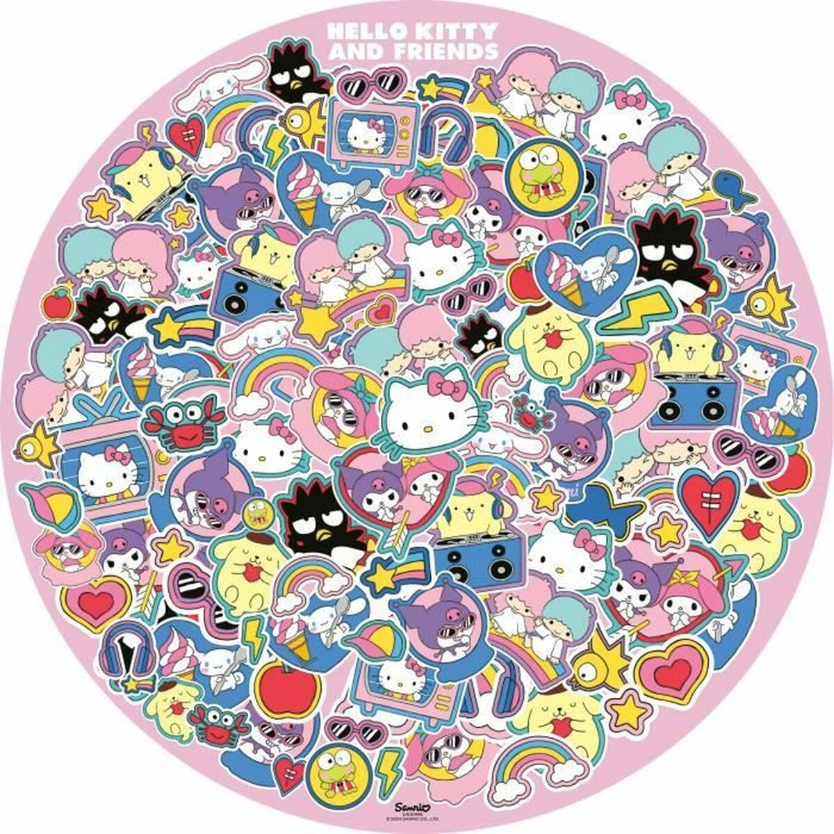 Puzzle Hello Kitty Hello Kity and friends 500 Piese - Jucarii si jocuri, Puzzle-uri și puzzle-uri