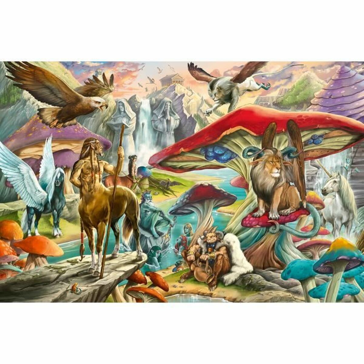 Puzzle Ravensburger Pilze & Mythen 5000 Piese - Jucarii si jocuri, Puzzle-uri și puzzle-uri