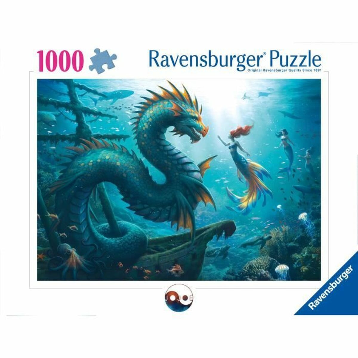 Puzzle Ravensburger Monster 12001434 1000 Piese - Jucarii si jocuri, Puzzle-uri și puzzle-uri