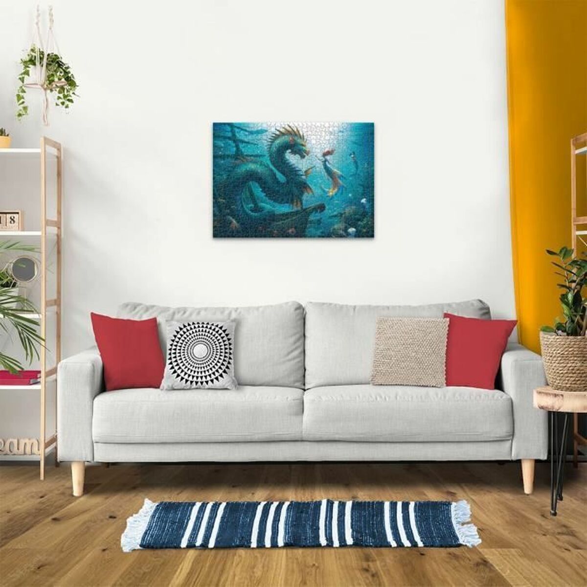 Puzzle Ravensburger Monster 12001434 1000 Piese - Jucarii si jocuri, Puzzle-uri și puzzle-uri