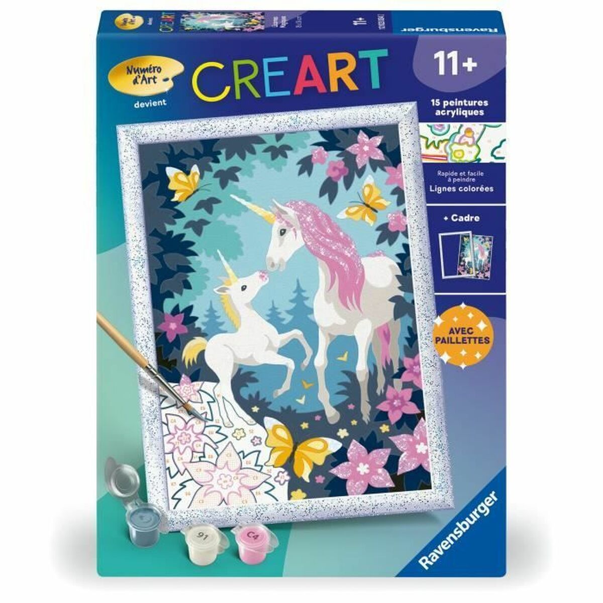 Set pentru desen Ravensburger - Birou și papetărie, Arte și Meserii