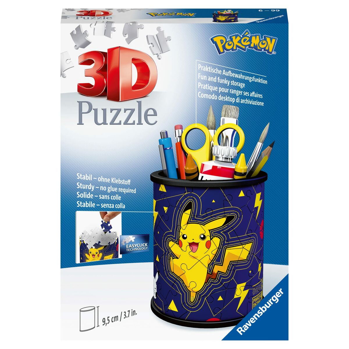 Puzzle 3D Ravensburger Iceland: Kirkjuffellsfoss 54 Piese 3D Suport pentru Creioane - Jucarii si jocuri, Puzzle-uri și puzzle-uri