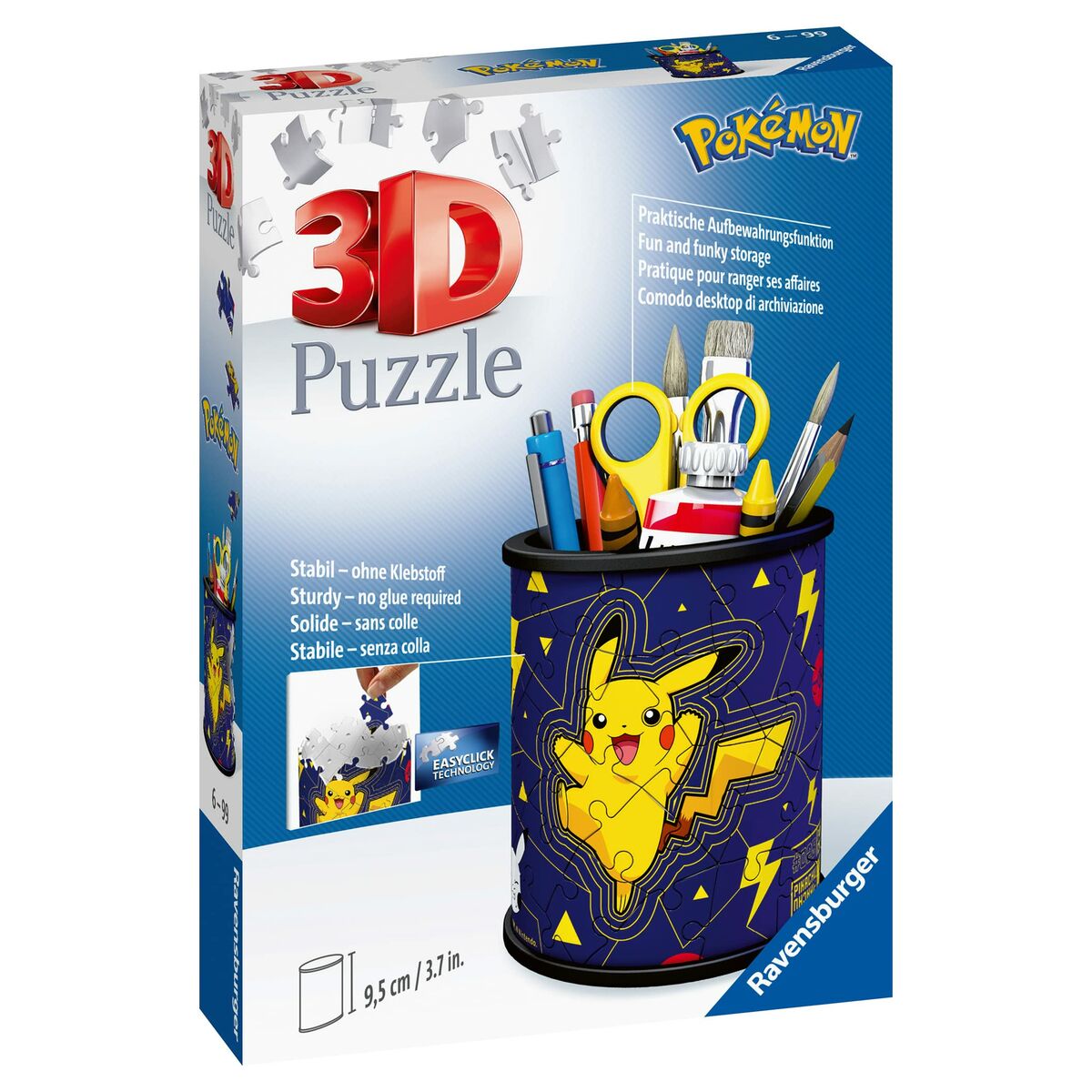 Puzzle 3D Ravensburger Iceland: Kirkjuffellsfoss 54 Piese 3D Suport pentru Creioane - Jucarii si jocuri, Puzzle-uri și puzzle-uri