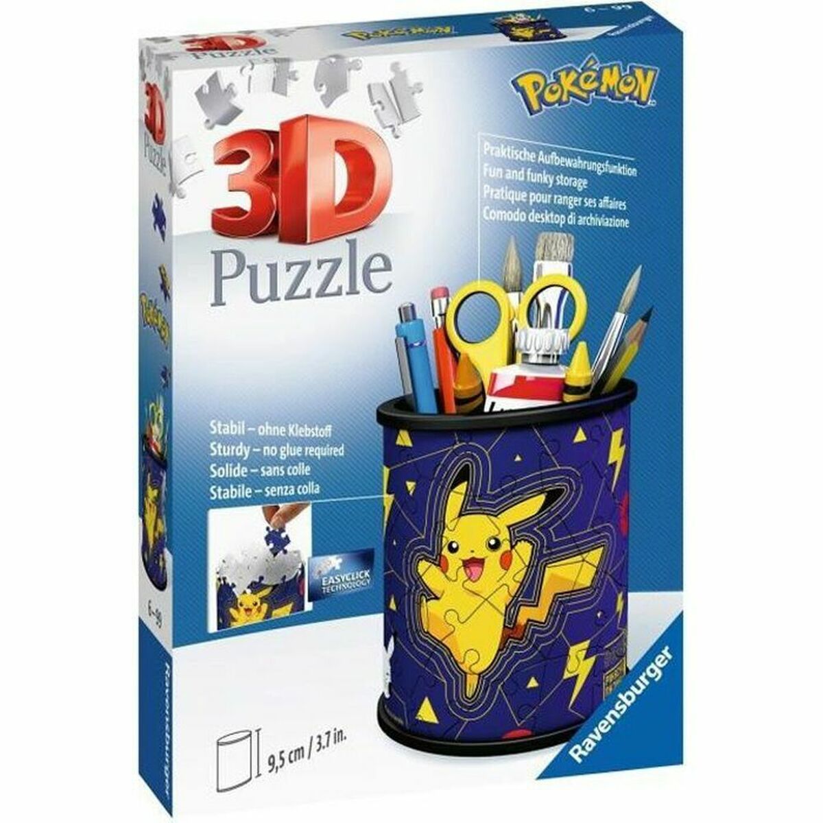 Puzzle 3D Ravensburger Iceland: Kirkjuffellsfoss 54 Piese 3D Suport pentru Creioane - Jucarii si jocuri, Puzzle-uri și puzzle-uri
