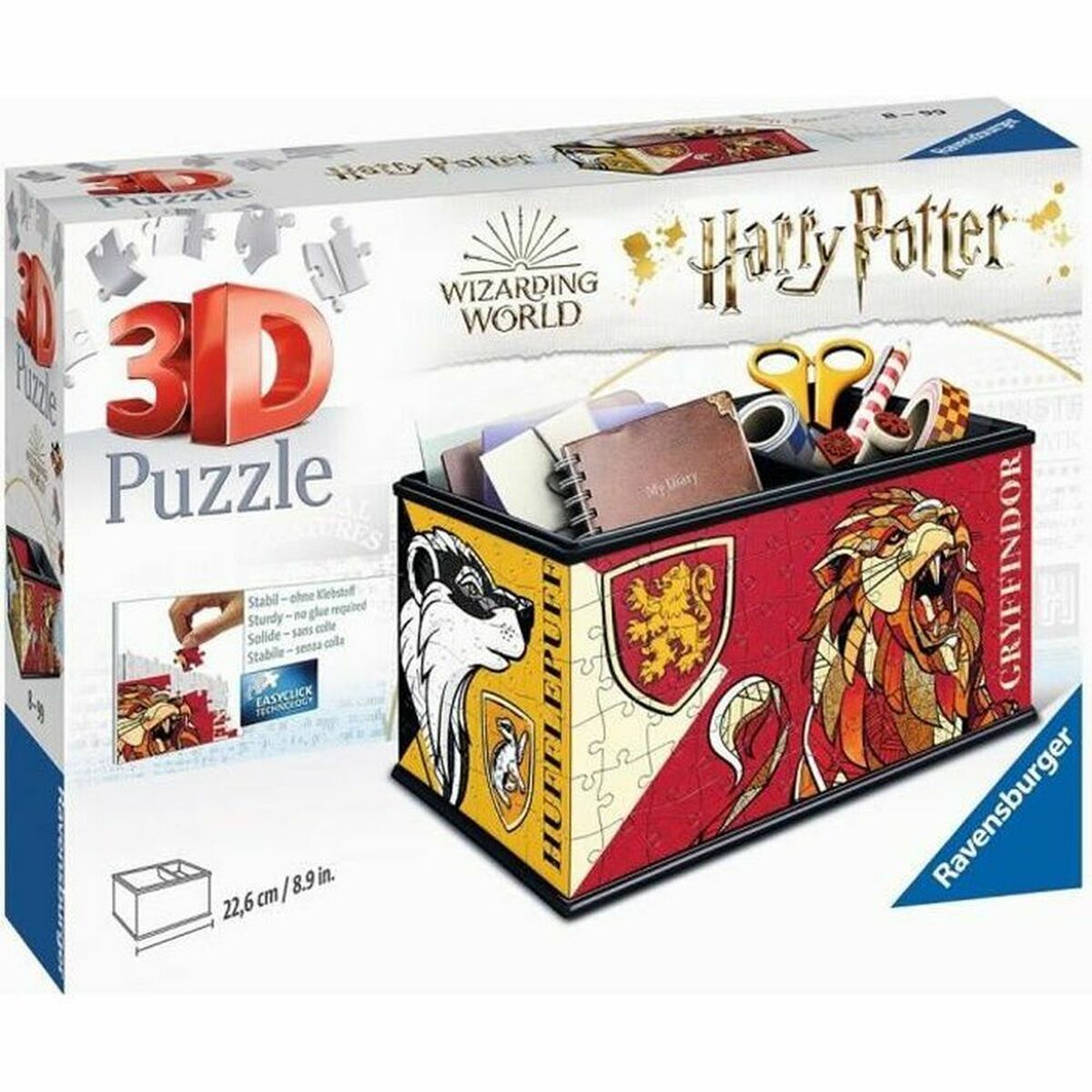 Puzzle 3D Ravensburger Storage Box - Harry Potter - Jucarii si jocuri, Puzzle-uri și puzzle-uri