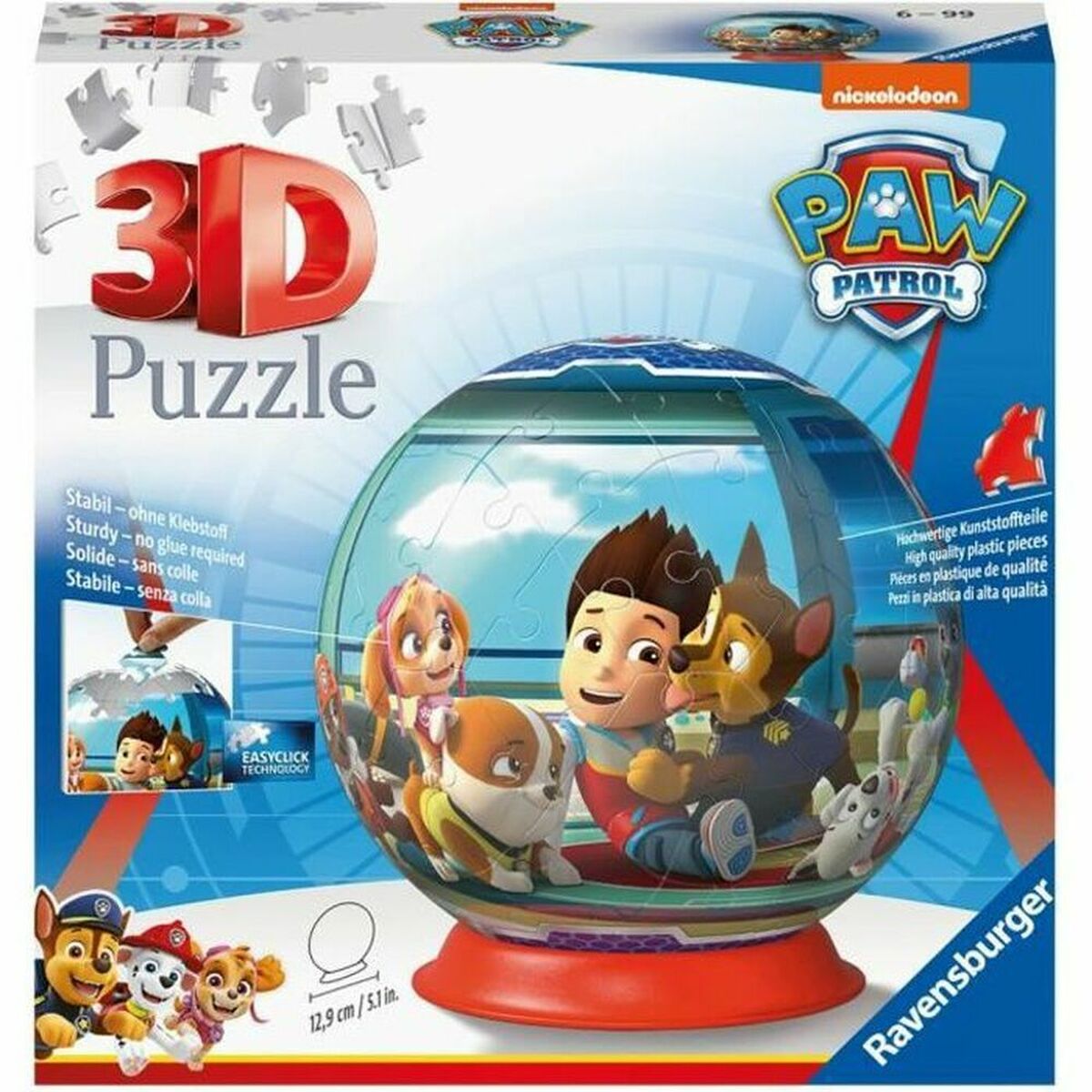 Puzzle 3D Ravensburger Paw Patrol 72 Piese - Jucarii si jocuri, Puzzle-uri și puzzle-uri