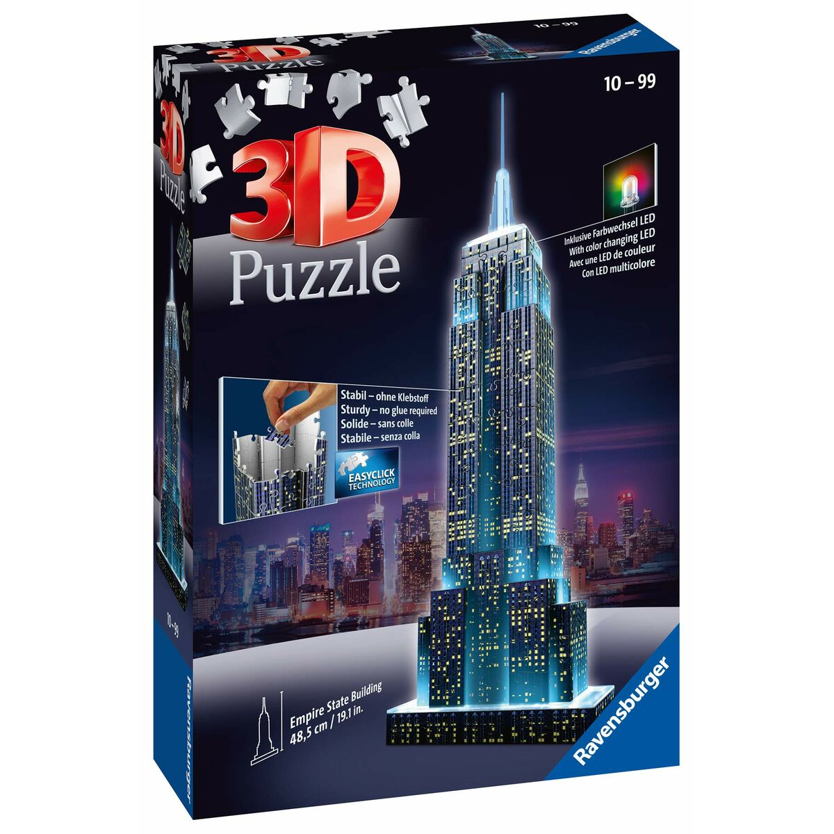 Puzzle 3D Ravensburger Iceland: Kirkjuffellsfoss 216 Piese 3D - Jucarii si jocuri, Puzzle-uri și puzzle-uri