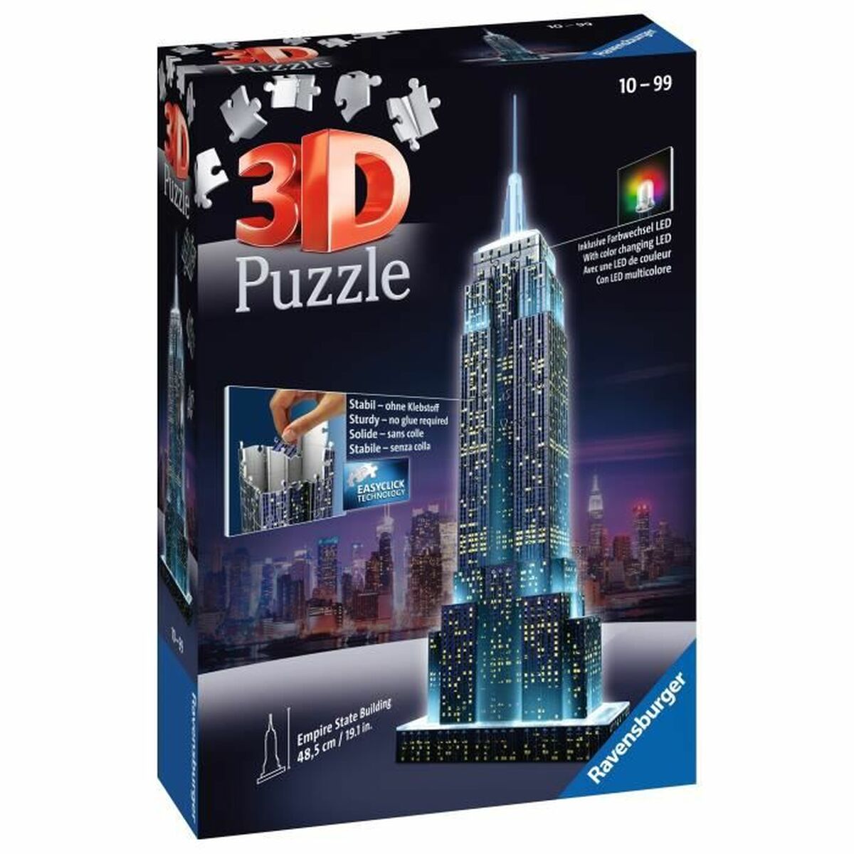 Puzzle 3D Ravensburger Iceland: Kirkjuffellsfoss 216 Piese 3D - Jucarii si jocuri, Puzzle-uri și puzzle-uri