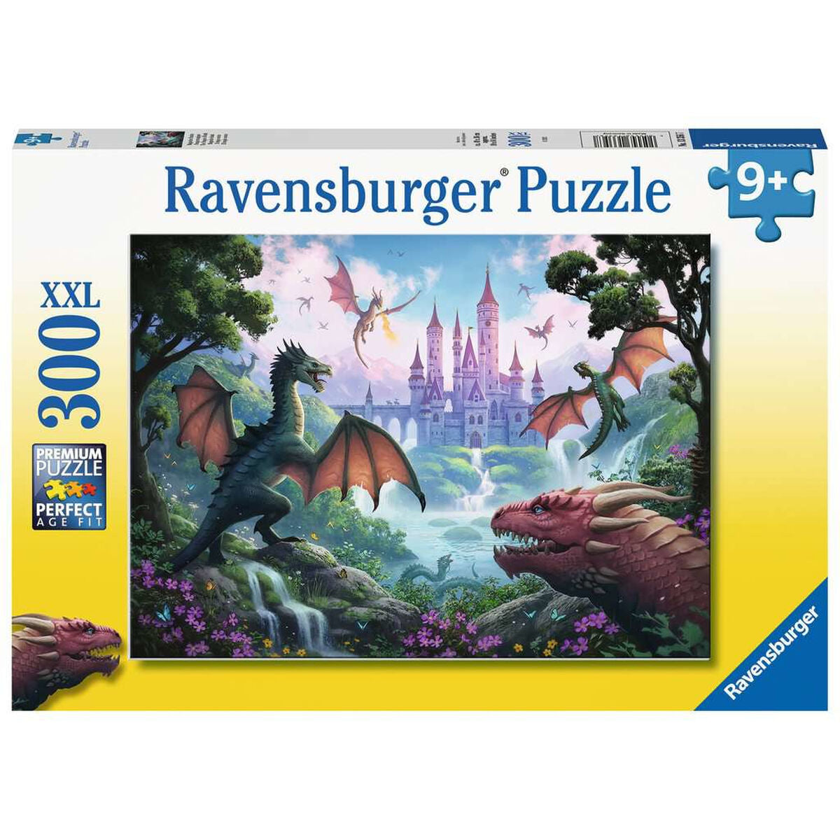 Puzzle Ravensburger 13356 The Dragon's Wrath XXL 300 Piese - Jucarii si jocuri, Puzzle-uri și puzzle-uri