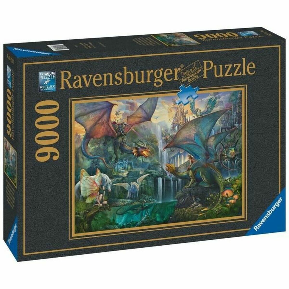 Puzzle Ravensburger The Magic Forest of Dragons (9000 Piese) - Jucarii si jocuri, Puzzle-uri și puzzle-uri