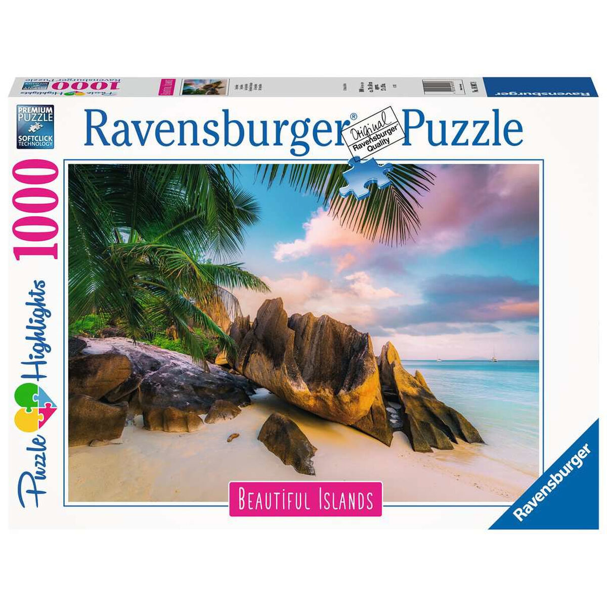 Puzzle Ravensburger 169078 Seychelles 1000 Piese - Jucarii si jocuri, Puzzle-uri și puzzle-uri
