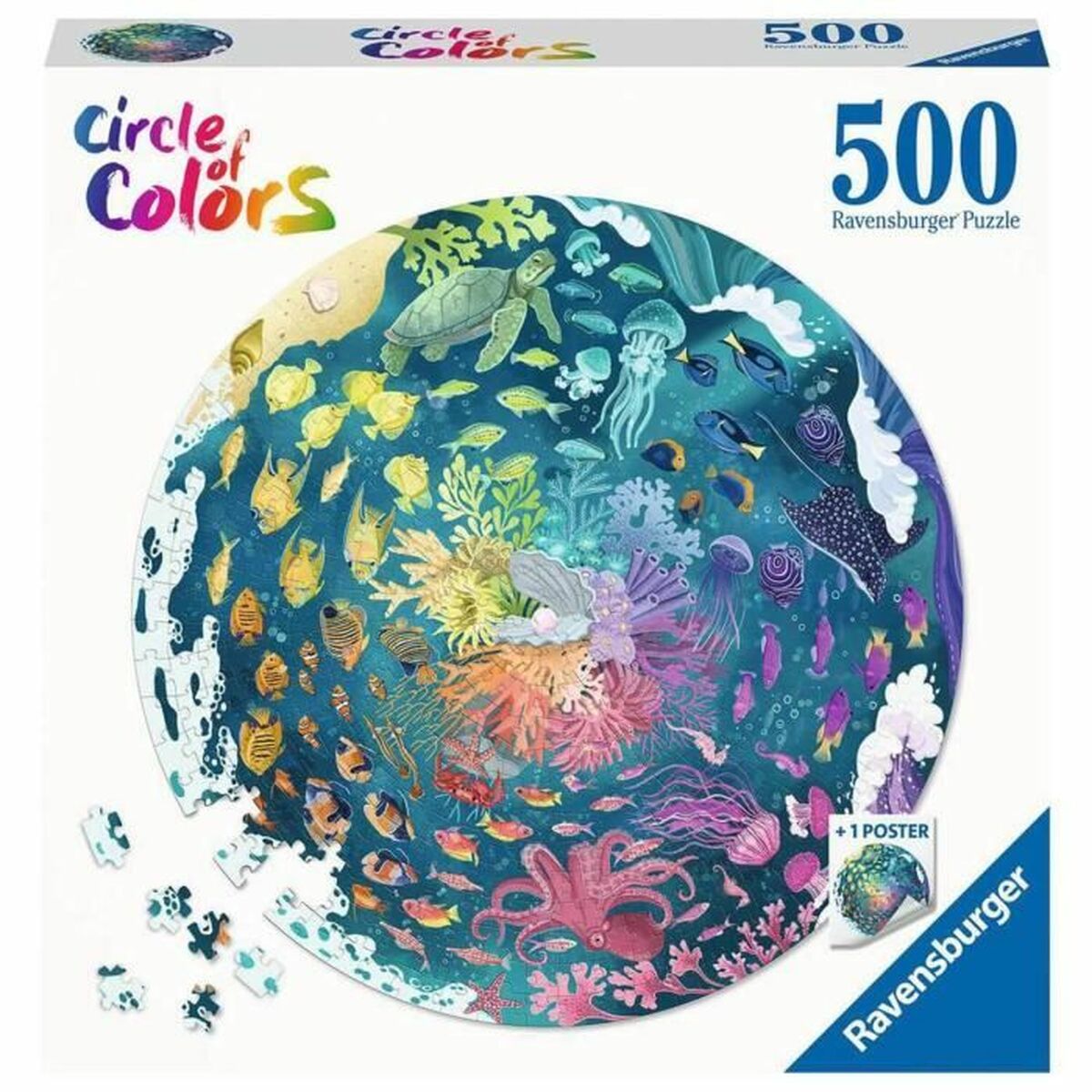 Puzzle Ravensburger 17170 Ocean 500 Piese - Jucarii si jocuri, Puzzle-uri și puzzle-uri