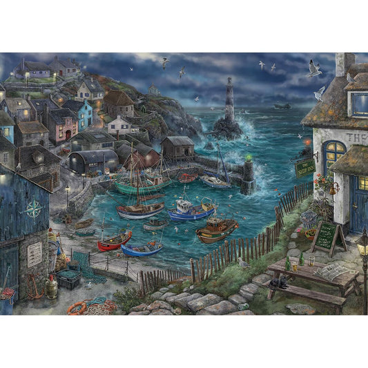 Puzzle Ravensburger 17528 Escape - Treacherous Harbor 759 Piese - Jucarii si jocuri, Puzzle-uri și puzzle-uri