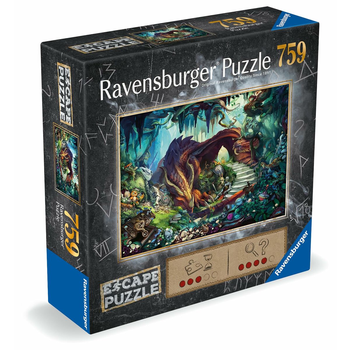 Puzzle Ravensburger escape 759 - Jucarii si jocuri, Puzzle-uri și puzzle-uri