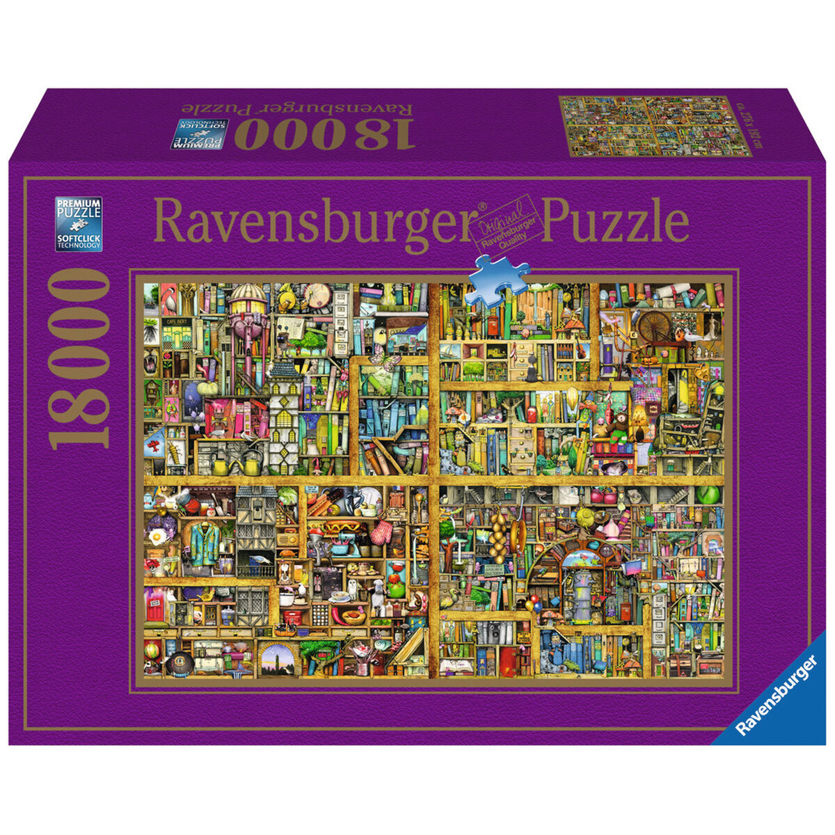 Puzzle Ravensburger Magic Library 18000 Piese - Jucarii si jocuri, Puzzle-uri și puzzle-uri