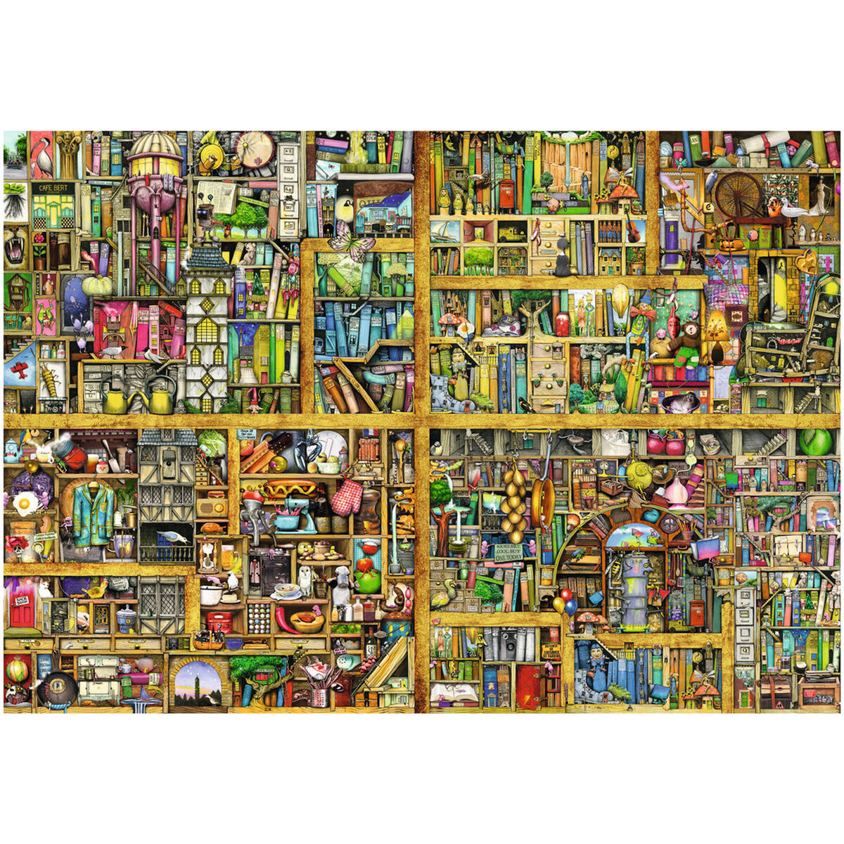 Puzzle Ravensburger Magic Library 18000 Piese - Jucarii si jocuri, Puzzle-uri și puzzle-uri