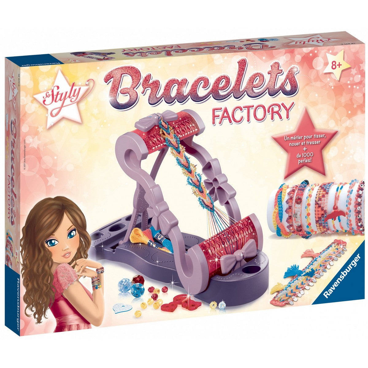 Mărgele pentru Brățări Ravensburger Bracelets Factory - Jucarii si jocuri, Activități creative