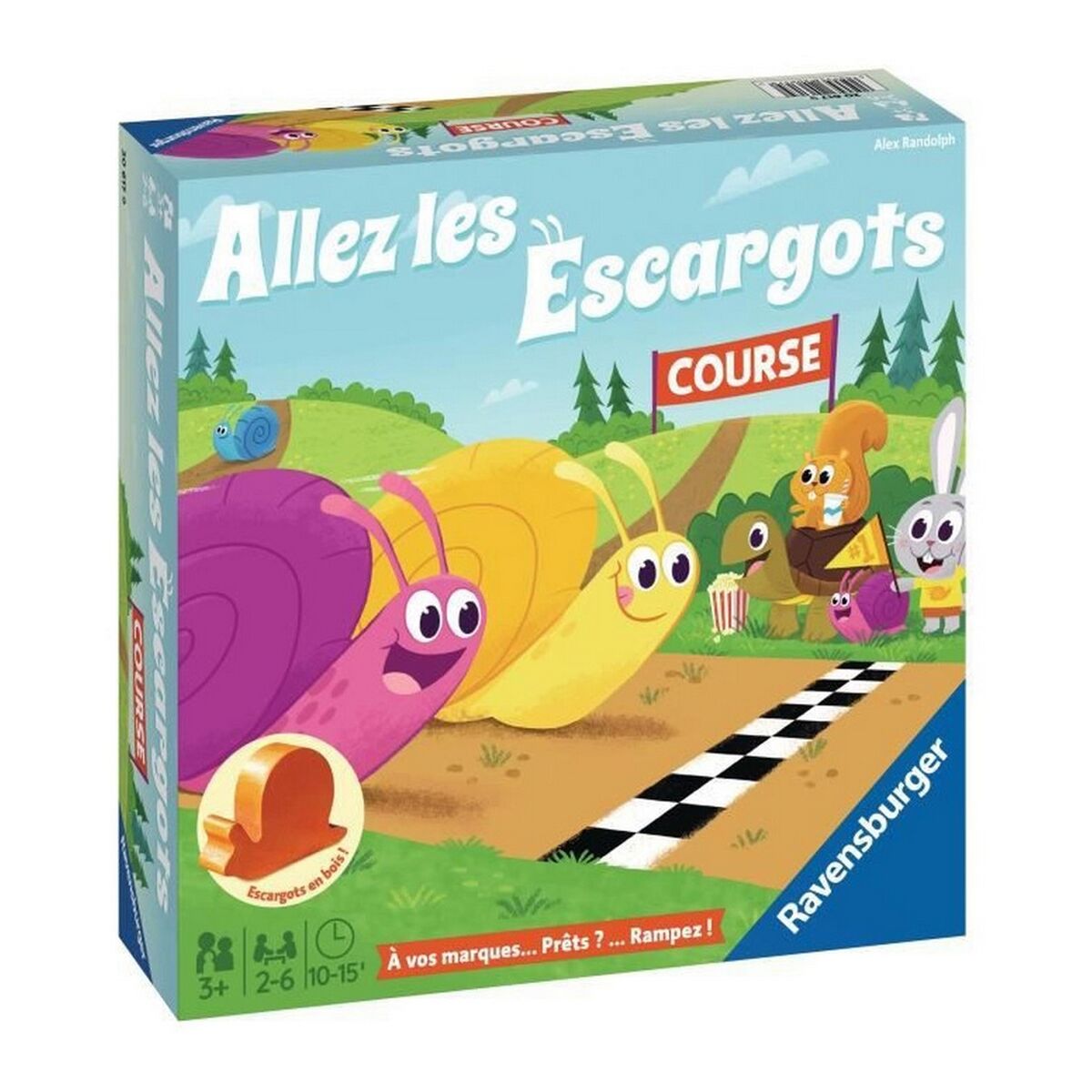 Joc Educativ Ravensburger Allez les Escargot (FR) Negru (1 Piese) - Jucarii si jocuri, Jocuri și accesorii