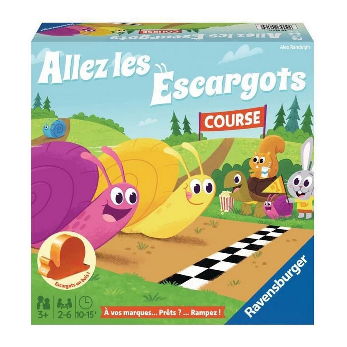 Joc Educativ Ravensburger Allez les Escargot (FR) Negru (1 Piese) - Jucarii si jocuri, Jocuri și accesorii