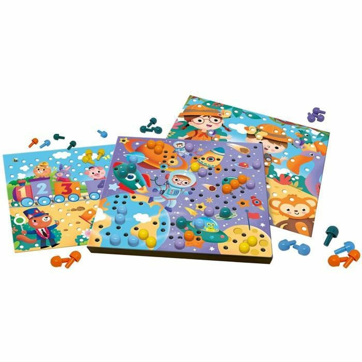 Joc de Masă Ravensburger Colorino My first mosaic (FR) (Franceză) - Jucarii si jocuri, Jocuri și accesorii