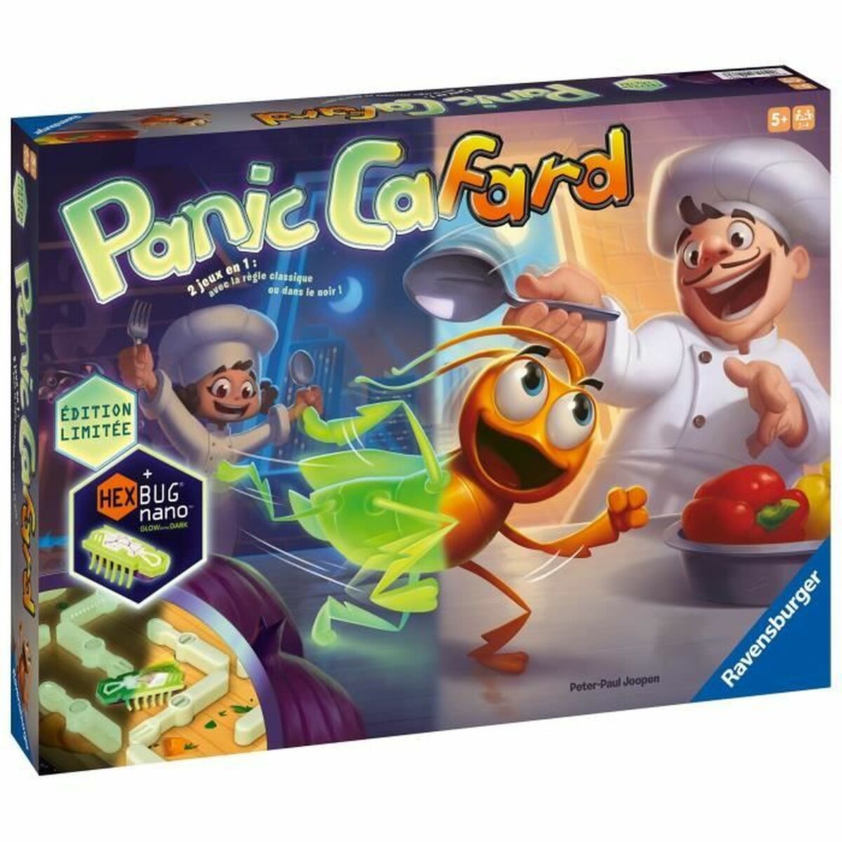Joc de Masă Ravensburger Phosphorescent Cockroach Panic - Jucarii si jocuri, Jocuri și accesorii